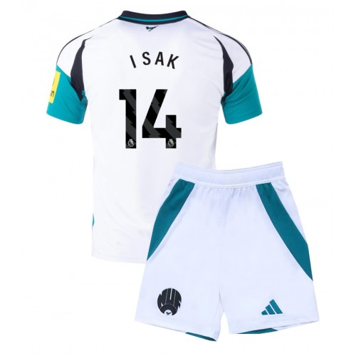 Dres Newcastle United Alexander Isak #14 Rezervni za djecu 2024-25 Kratak Rukav (+ kratke hlače)